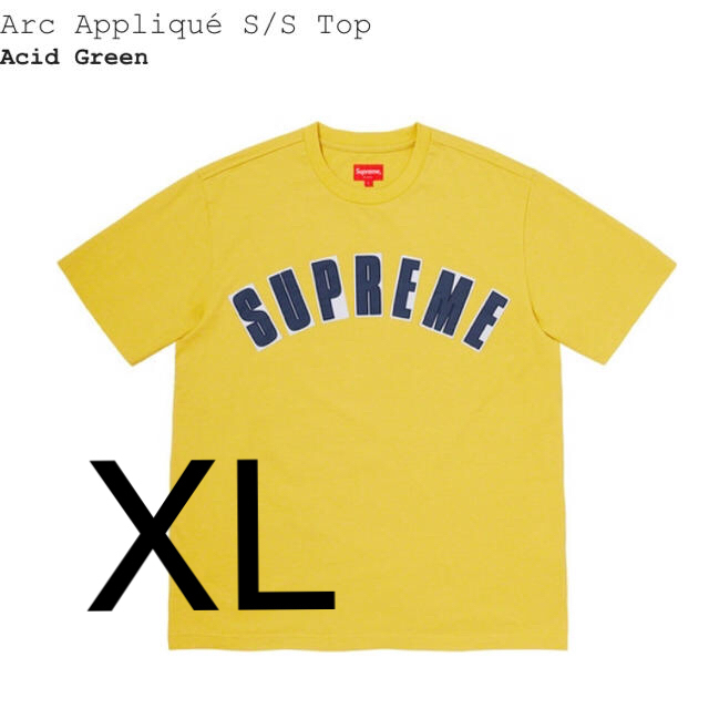 Supreme Tシャツ 20SS XL シュプリーム アーク アップリケ