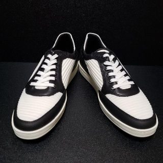 ダークビッケンバーグ(DIRK BIKKEMBERGS)のDIRK BIKKEMBERGS ダークビッケンバーグ レザースニーカー 41(スニーカー)