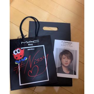 トリプルエー(AAA)のMAC × Nissy コラボショッパー(ショップ袋)