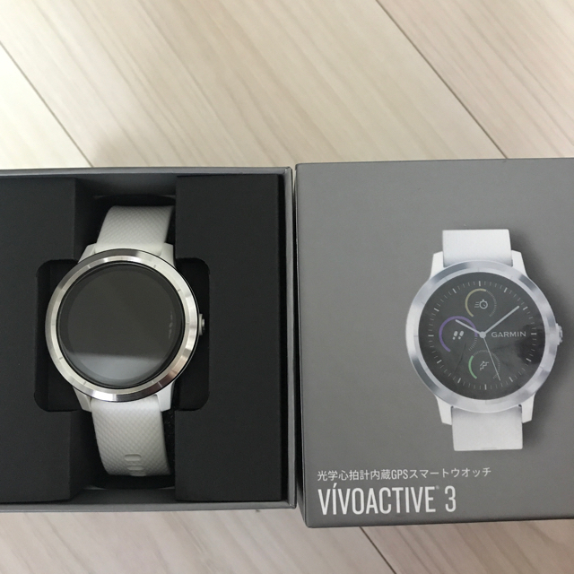 Garmin Vivoactive 3 White Stainless