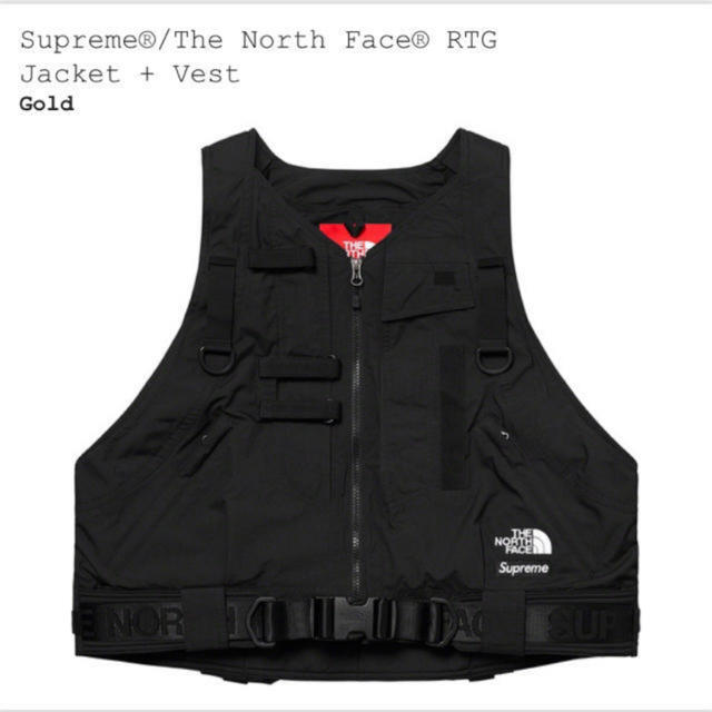 Supreme(シュプリーム)のsupreme the north face rtg vest black メンズのトップス(ベスト)の商品写真