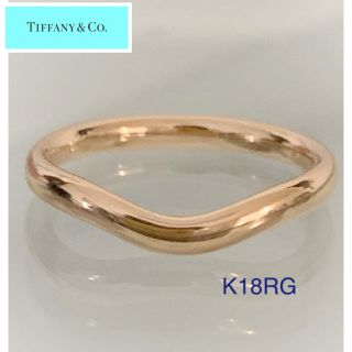 ティファニー(Tiffany & Co.)のTIFFANY ✨　K18RG  エルサ・ペレッティ　バンドリング (リング(指輪))