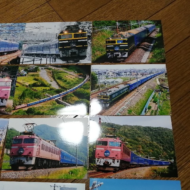 JR(ジェイアール)のブルートレイン　寝台特急　日本海の写真A　20枚 エンタメ/ホビーのテーブルゲーム/ホビー(鉄道)の商品写真