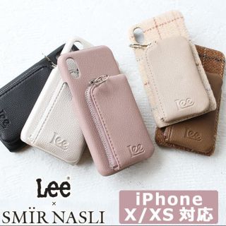 リー(Lee)のLee×SMIRNASLI ミニポーチ付き　iPhoneXSケース(iPhoneケース)