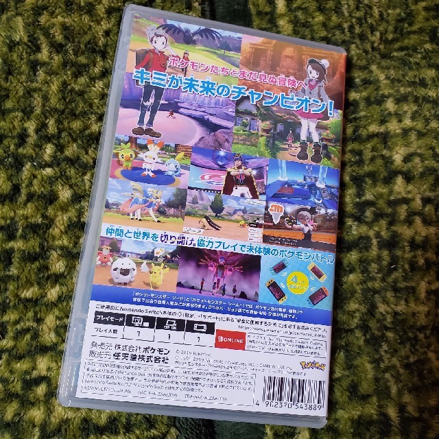 ポケットモンスター ソード Switch エンタメ/ホビーのゲームソフト/ゲーム機本体(家庭用ゲームソフト)の商品写真