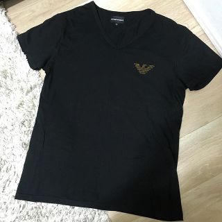 エンポリオアルマーニ(Emporio Armani)のエンポリオアルマーニ半袖Tシャツ(黒)(Tシャツ/カットソー(半袖/袖なし))