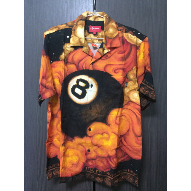 【値下げ】supreme 8-ball shirt