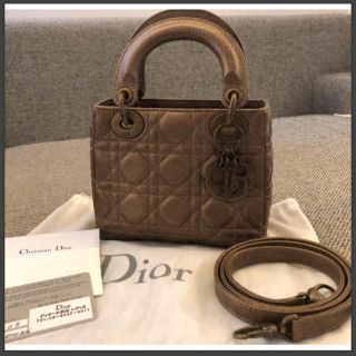 クリスチャンディオール(Christian Dior)のご専用　美品　DIOR レディディオール　ミニバッグ(ショルダーバッグ)