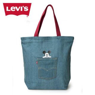 リーバイス(Levi's)の【新品・タグ付]　Levi's リーバイス ミッキー デニムトートバッグ(トートバッグ)