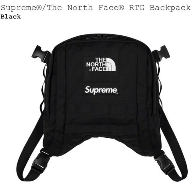 黒 Supreme North Face RTG Backpack Black | www.jarussi.com.br