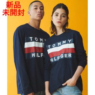 トミーヒルフィガー(TOMMY HILFIGER)のTOMMY HILFIGER 【オンライン限定】ビッグ フラッグ Tシャツ 新品(Tシャツ/カットソー(七分/長袖))