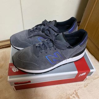 ニューバランス(New Balance)のニューバランススニーカー　M995 グレー　ビブラムソール　レア　極美品(スニーカー)