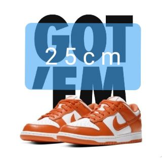 ナイキ(NIKE)のナイキ NIKE DUNK LOW SP ORANGE BLAZE 25㎝(スニーカー)