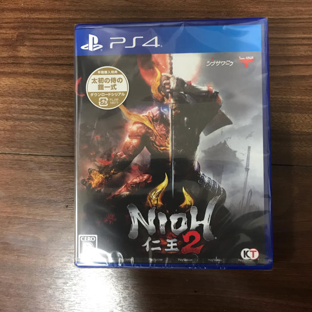 新品未開封 PS4 仁王2