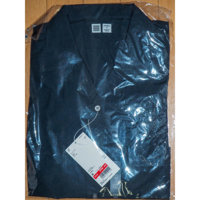 UNIQLO(ユニクロ)の【未開封】ユニクロ オープンカラーシャツ(長袖) Mサイズ 2枚組 メンズのトップス(シャツ)の商品写真