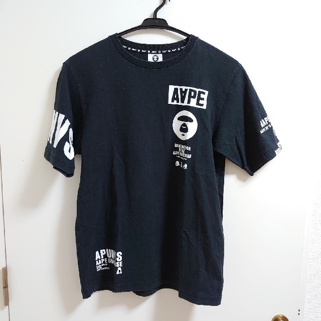 A BATHING APE - Aape by A BATHING APE Tシャツ 黒の通販 by BON's shop｜アベイシングエイプ