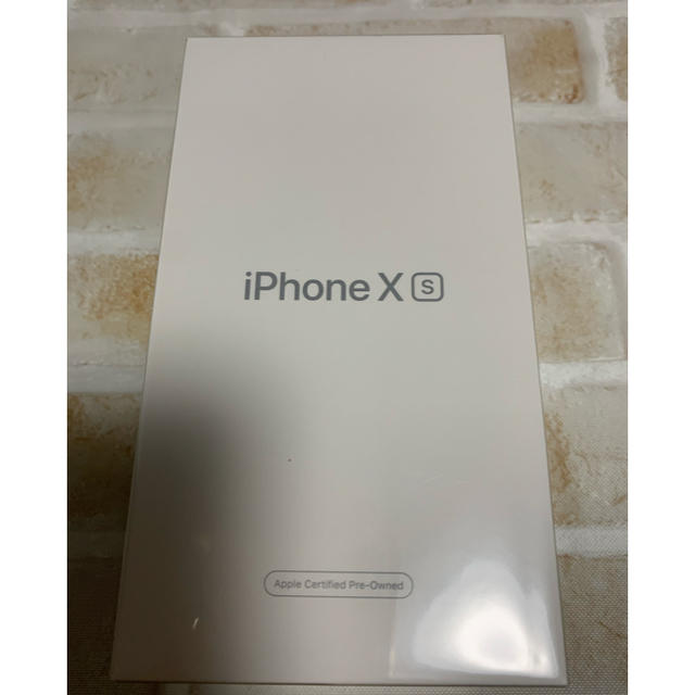 【新品】iPhone xs 64GB simフリー　ゴールド　整備済スマートフォン本体