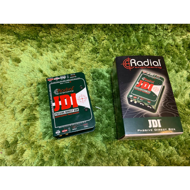 RADIALL(ラディアル)の【Radial JDI】理想的なパッシブ・ダイレクトボックス 楽器のレコーディング/PA機器(エフェクター)の商品写真