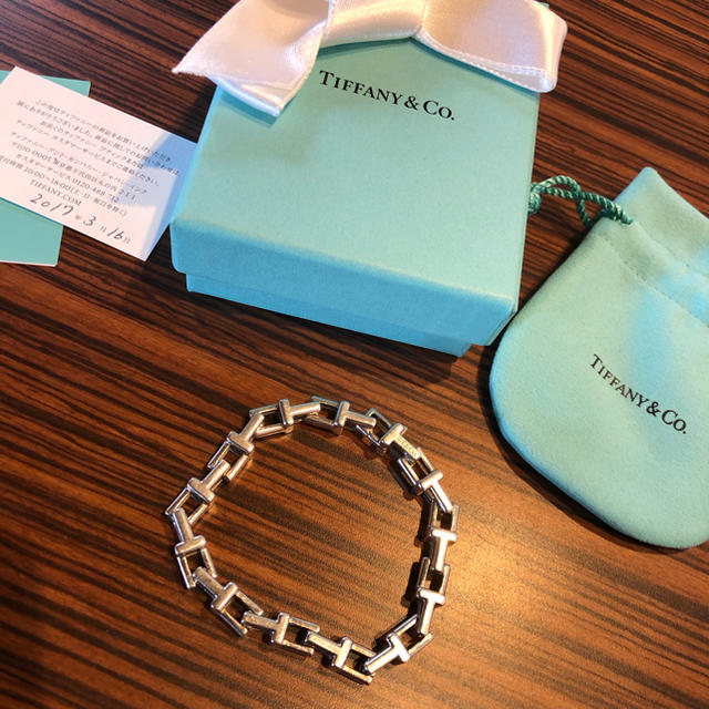 Tiffany & Co. - ティファニー Tチェーン ブレスレットの通販 by でこはな's shop｜ティファニーならラクマ