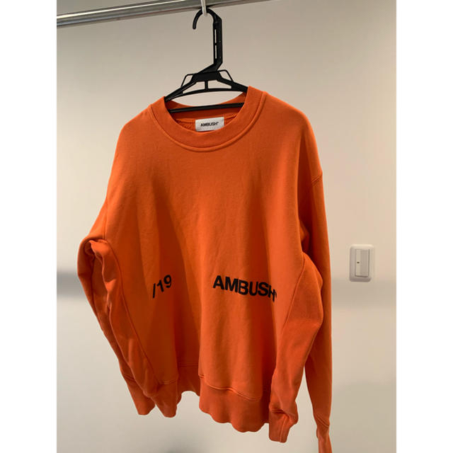 AMBUSH(アンブッシュ)のambush ロゴプリントスウェットシャツ　3 Lサイズ メンズのトップス(スウェット)の商品写真