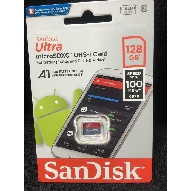 新品　SanDisk microSDXC 128GB ×2枚 スマホ・スイッチ等