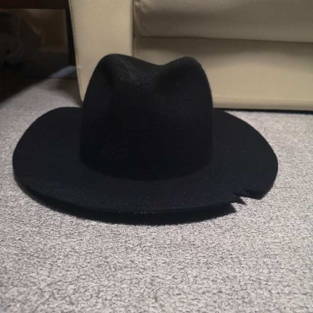 M(エム)の15AW TAKUYA∞着用 M つば広ハット 黒  メンズの帽子(ハット)の商品写真