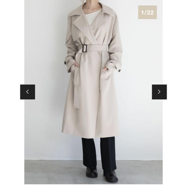 ZARA(ザラ)のamel トレンチコート レディースのジャケット/アウター(トレンチコート)の商品写真