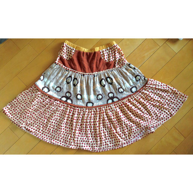 TSUMORI CHISATO(ツモリチサト)の定価2万 美品ライオンスカート レディースのスカート(ひざ丈スカート)の商品写真