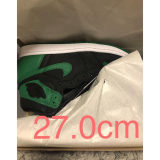 ナイキ(NIKE)のNike air jordan1 pine green 27.0cm(スニーカー)