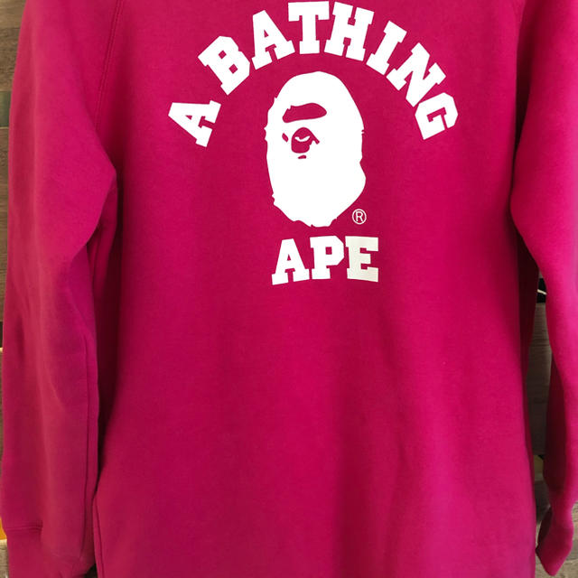 A BATHING APE(アベイシングエイプ)のBAPE フード付き ワンピース レディース パーカー アベイシングエイプ レディースのワンピース(ひざ丈ワンピース)の商品写真