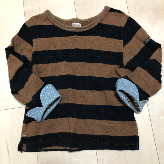 petit main(プティマイン)のプチマイン　ボーダーTシャツ♡ キッズ/ベビー/マタニティのキッズ服男の子用(90cm~)(Tシャツ/カットソー)の商品写真