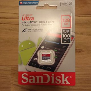 サンディスク(SanDisk)のmicroSDカード 128GB sandisk(PC周辺機器)