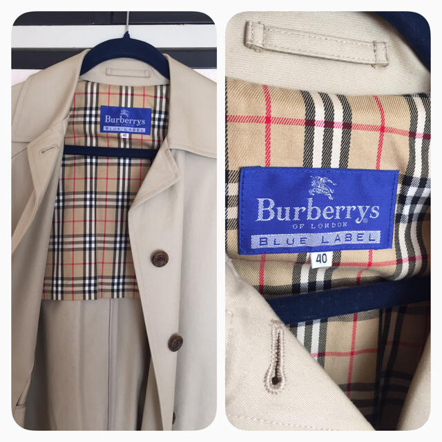 BURBERRY(バーバリー)のBurberry　ステンカラーコート レディースのジャケット/アウター(トレンチコート)の商品写真