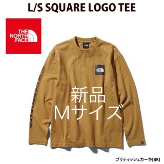 ザノースフェイス(THE NORTH FACE)の【新品】THE NORTH FACE スクエアロゴティー(Tシャツ/カットソー(七分/長袖))