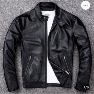 高級羊革 ライダース ジャケット メンズ アウター レザージャケット