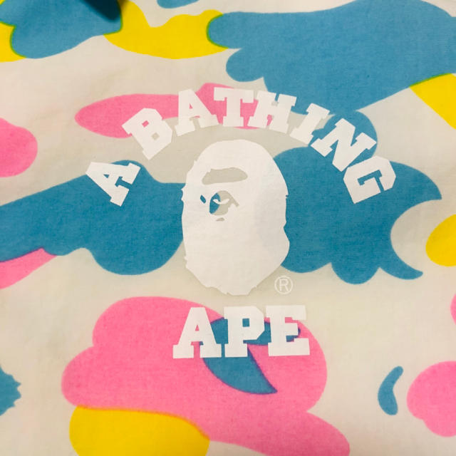 A BATHING APE(アベイシングエイプ)のA BATHING APE コーチジャケット L マルチカモ メンズのジャケット/アウター(ナイロンジャケット)の商品写真