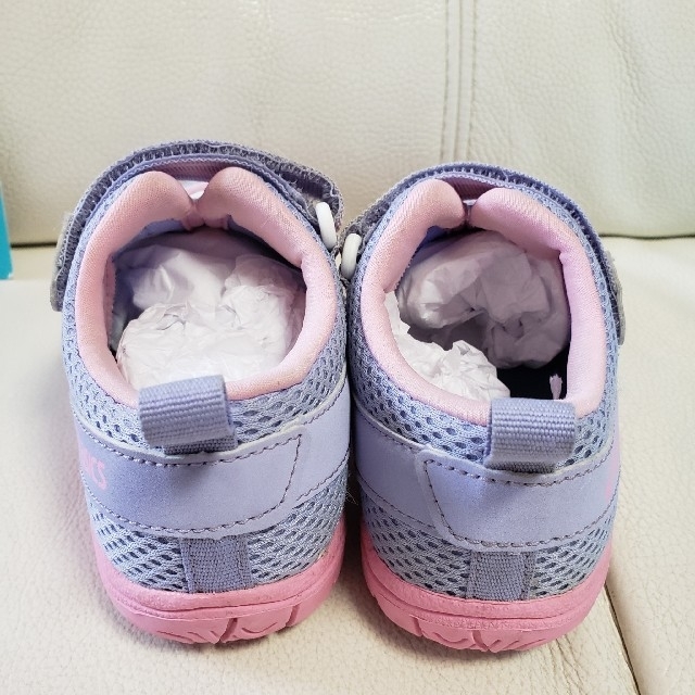 asics(アシックス)の専用♡17㎝ サマーシューズ 夏 スニーカー サンダル ピンク ラベンダー キッズ/ベビー/マタニティのキッズ靴/シューズ(15cm~)(サンダル)の商品写真