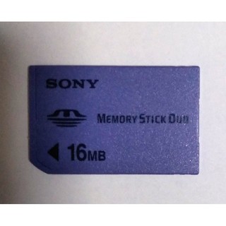 ソニー(SONY)のSONY MEMORY STICK DUO 16MB 中古品(PC周辺機器)