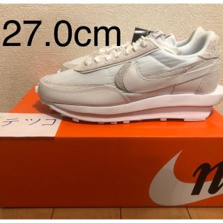 ナイキ(NIKE)のNike sacai LDV Waffle White 27.0(スニーカー)