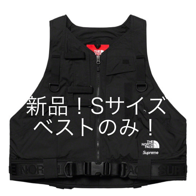 【Supreme×The North Face Rtg+Vest Black】