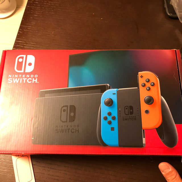 新型Nintendo Switch JOY-CON(L) ネオンブルー/