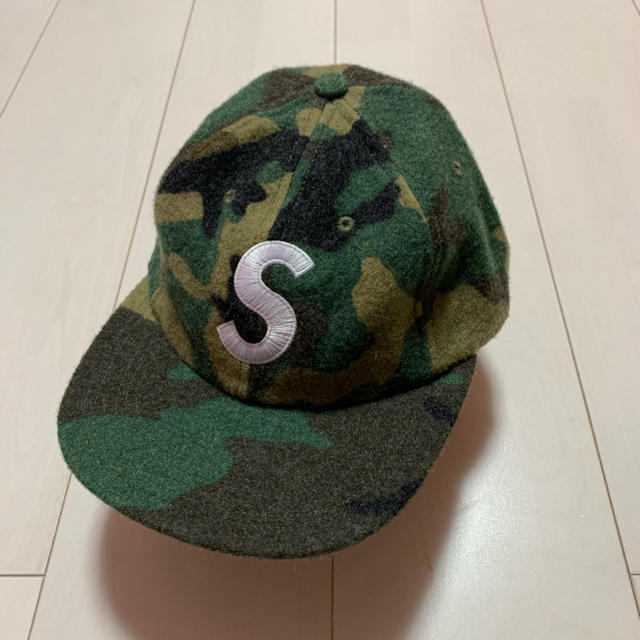 Supreme wool S Logo 6 Panel cap