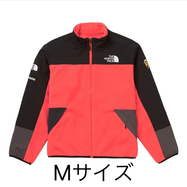 BrightRedSIZE値下げ！Supreme North Face Fleece Jacket