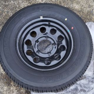 ブリヂストン(BRIDGESTONE)のコルシカ様専用　スチールホイール4本　ブリジストン　デューラー(タイヤ・ホイールセット)