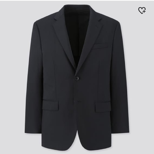 UNIQLO(ユニクロ)の美品　UNIQLO　ストレッチウールスリムセットアップ メンズのジャケット/アウター(テーラードジャケット)の商品写真