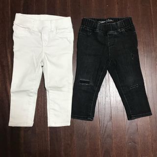 ベビーギャップ(babyGAP)のベビーギャップ ジーンズ 2枚セット(パンツ/スパッツ)