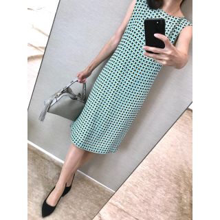 バレンシアガ(Balenciaga)の【美品✨】日本製❤️バレンシアガ✨サイズ38✨ワンピース✨(ひざ丈ワンピース)