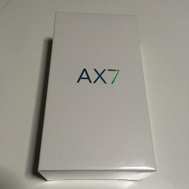 OPPO AX7 新品　未開封