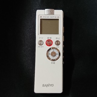 サンヨー(SANYO)のジャンク★サンヨー ボイスレコーダー ICレコーダー ICR-PS501RM(その他)