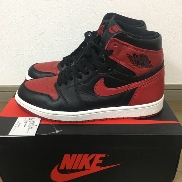 靴/シューズNIKE AIR JORDAN 1 BANNED 27cm